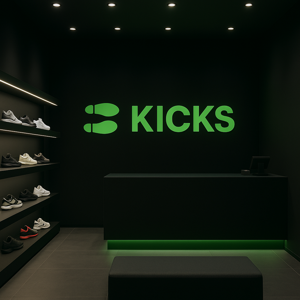 KICKS Store Interior